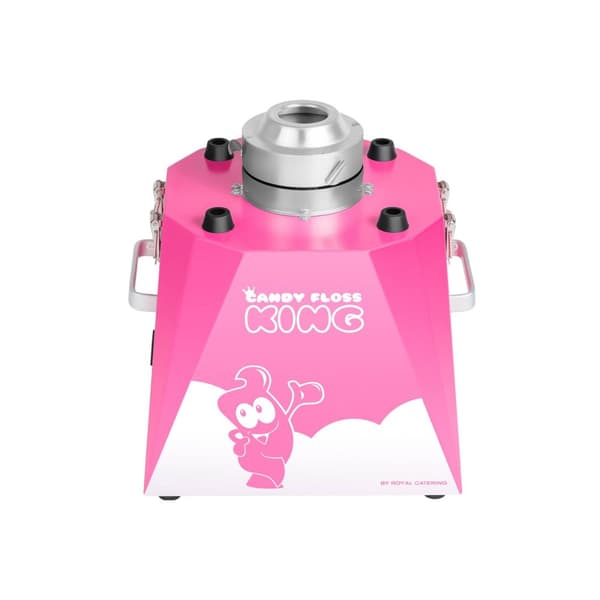 Royal Catering Sockervaddsmaskin - 52 cm - rosa
