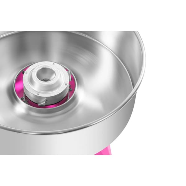 Royal Catering Sockervaddsmaskin - 52 cm - rosa