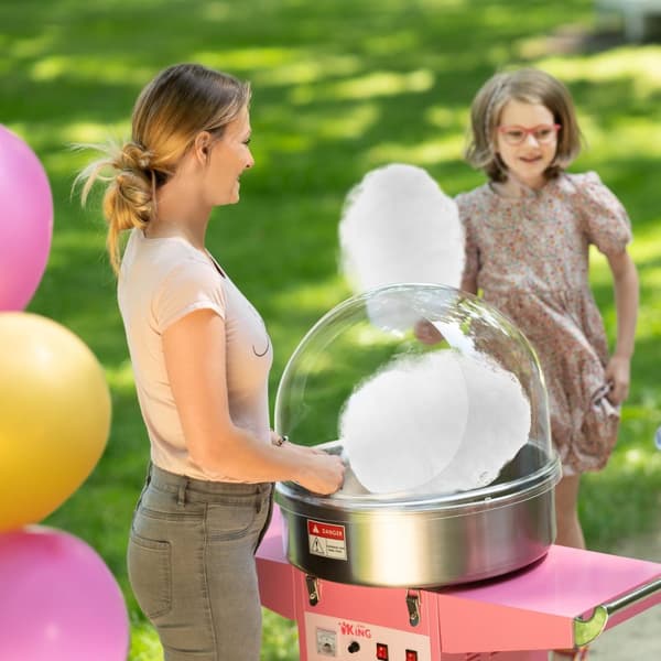 Royal Catering Sockervaddsmaskin set - 52 cm - 1200 W
