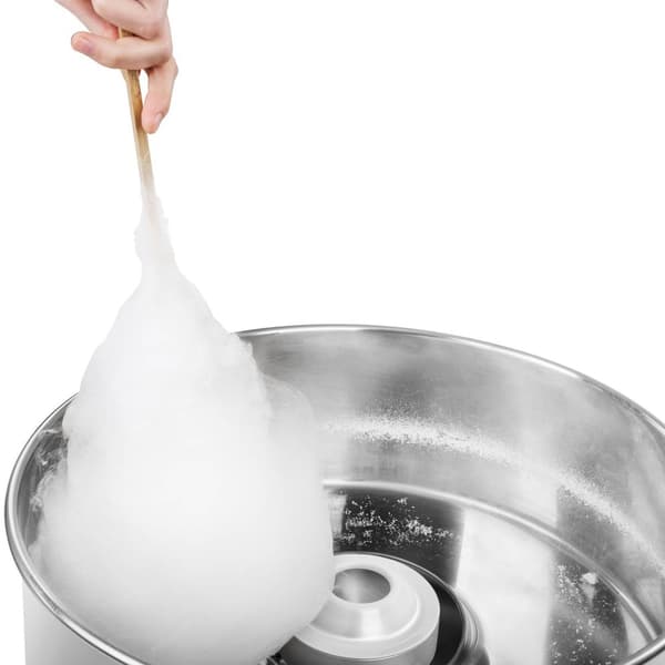 Royal Catering Sockervaddsmaskin - 52 cm - inkl. vagn