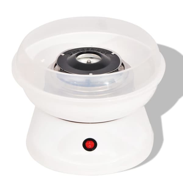 The Living Store Sockervaddsmaskin 480 W vit -  Sockervaddsmaskiner
