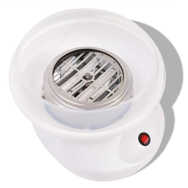 The Living Store Sockervaddsmaskin 480 W vit -  Sockervaddsmaskiner