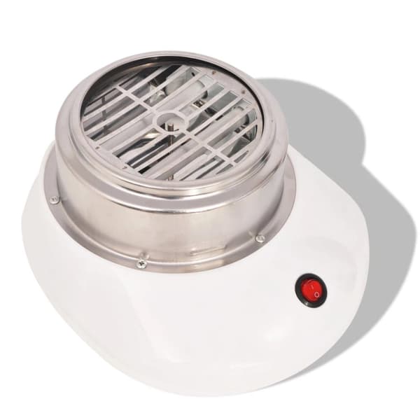 The Living Store Sockervaddsmaskin 480 W vit -  Sockervaddsmaskiner