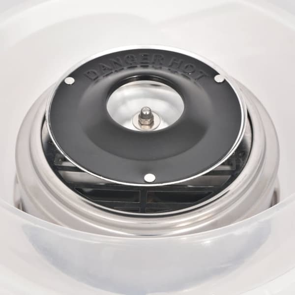 The Living Store Sockervaddsmaskin 480 W vit -  Sockervaddsmaskiner