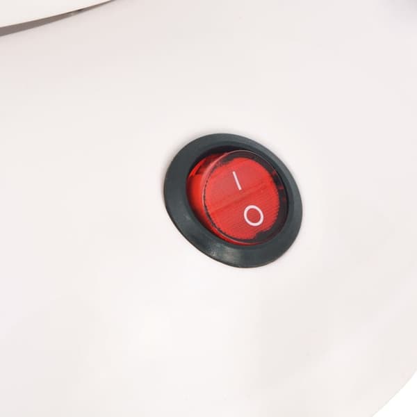 The Living Store Sockervaddsmaskin 480 W vit -  Sockervaddsmaskiner
