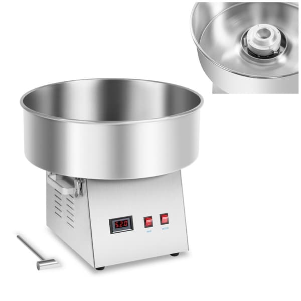 Sockervaddsmaskin LED 52 cm 1030W Royal Catering RCZK-1030-W