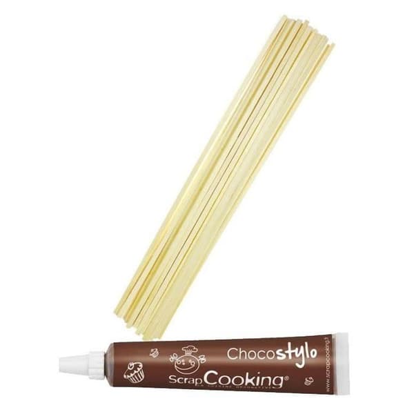 100 sockervaddsstavar + chokladpenna