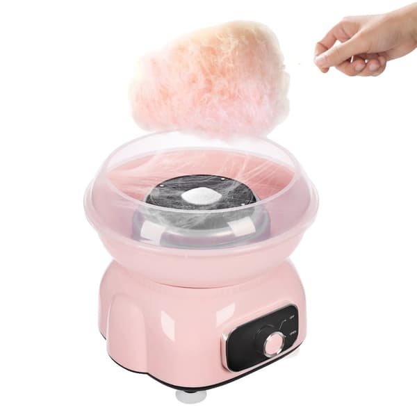 Sockervaddsapparat, 500W effekt, söt astronautdesign,Rosa
