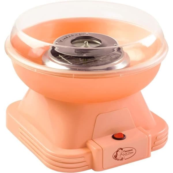 Sockervaddmaskin - BESTRON - ACCM300PE - 500W - Orange - Kompakt design
