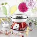 Miniatyrbild 3 av 4: Sockervaddsmaskin - GOURMETmaxx - 500W - Godisröd - Retrodesign - Stänkskydd