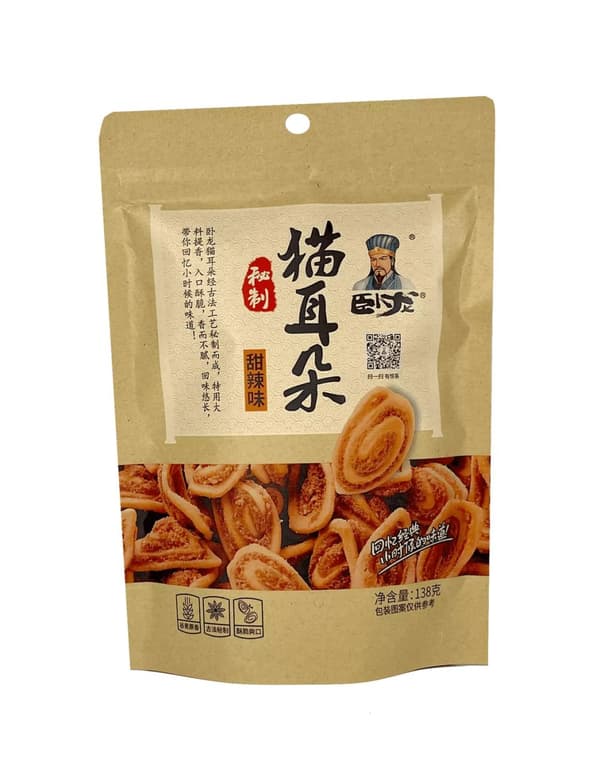 Kakor- Stark/Söt Smak 138g Wolong Kina