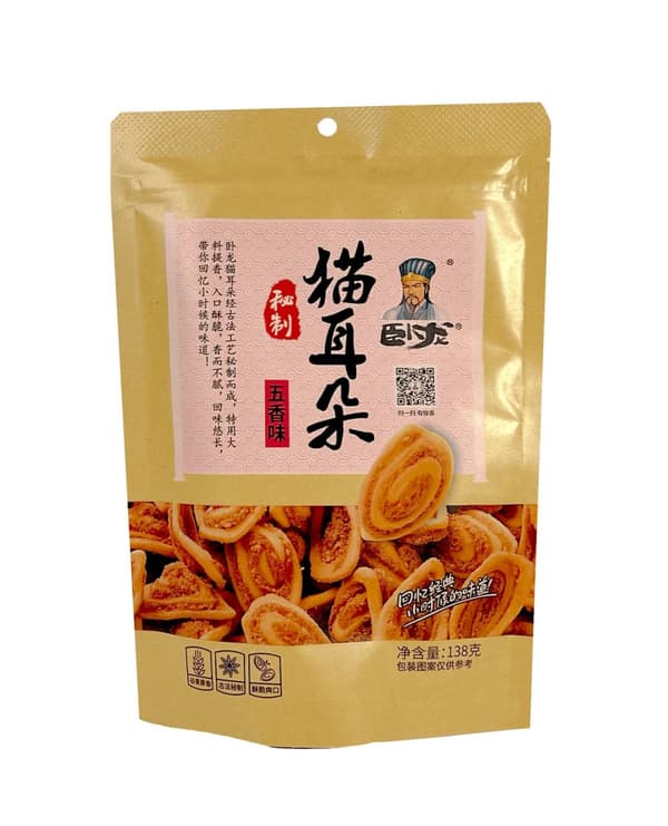 Kakor- Fem kryddor smak 138g Wolong Kina