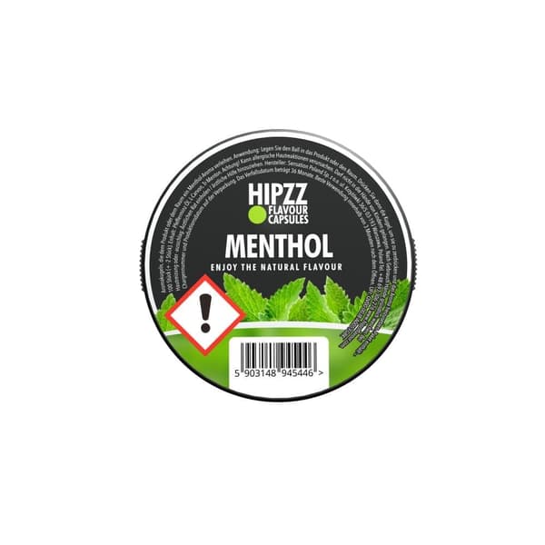 Hipzz Menthol Aromkulor / Smakkulor / Clickballs, 12 askarx100 st kulor