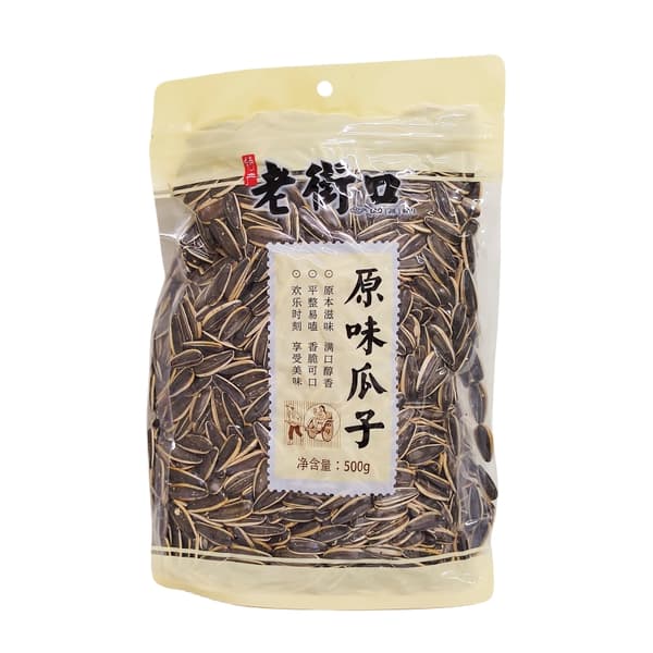 Solrosfrön Med Original Smak 500g Lao Jie Kou Kina