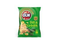 Chips OLW dill&gräslök 40g 20st