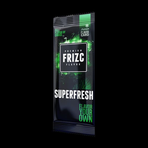 Smakpapper Frizc Superfresh Menthol, 10 st kort