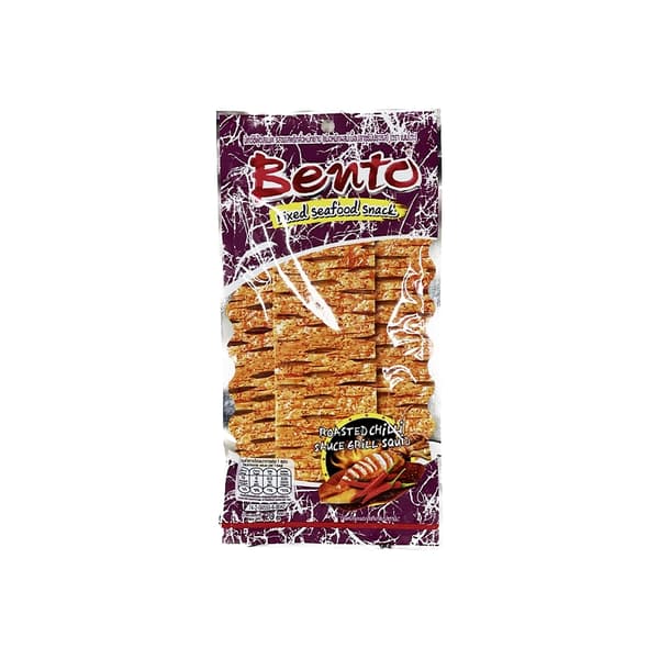 Snacks Bläckfisk BBQ 20g Bento Thailand