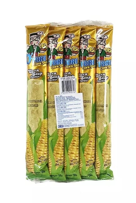 Majssnacks Stick Majssoppa Smak 5x12g O'Tori Thailand