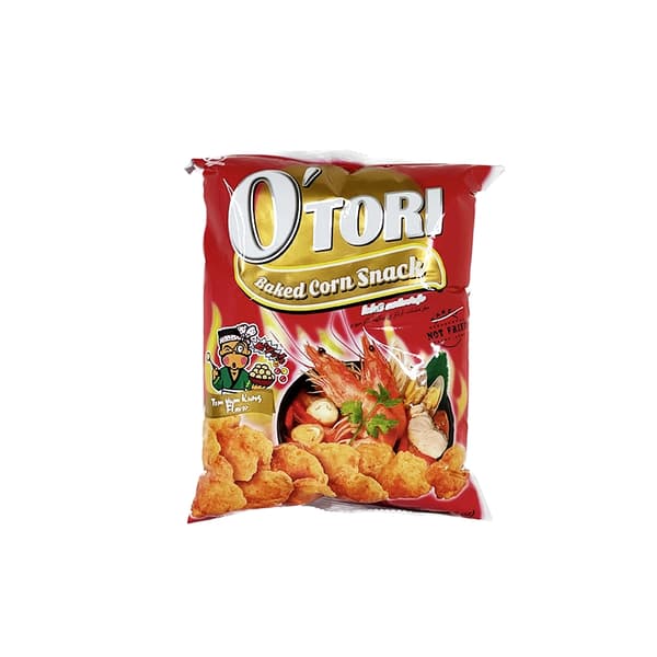 Majssnacks Nugget Tom Yum Smak 50g O'Tori Thailand