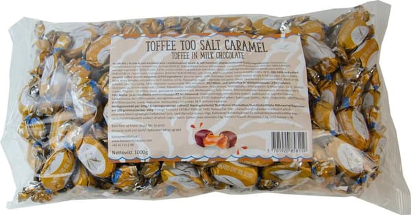 Godis Toffeekolor Salted Caramel 1kg