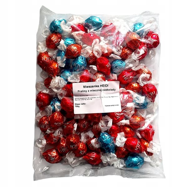 Maitosuklaakonvehdit 700g Heidi mix