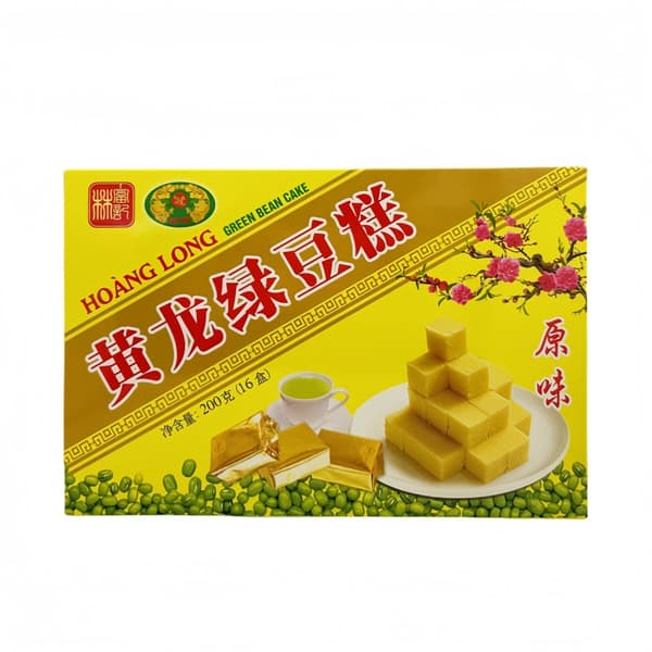 Kakor Med Grön Bönpasta Fyllning 200g Huang Long Kina