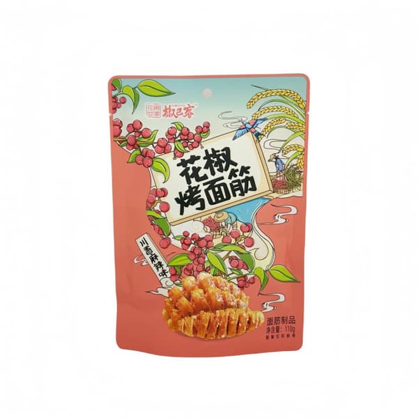 Gluten Snacks Strips Med Sichuan Peppar Smak 110g JBK Kina