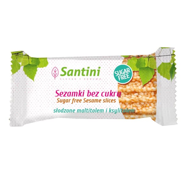 Sesamsnaps med xylitol og maltitol 27 g