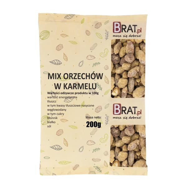 Pähkinäsekoitus karamellissa 200 g