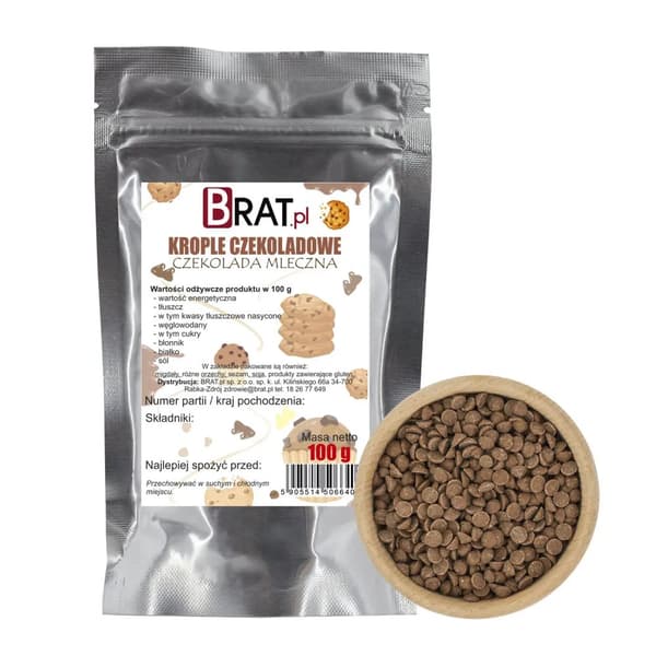 Suklaatipat - maitosuklaa 100g