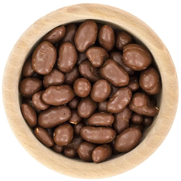 Jordnødder i mælkechokolade 200 g