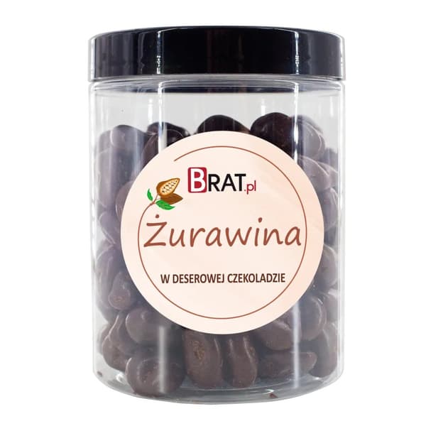 Tranbär i mörk choklad 200g