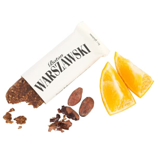 Warszawa Bar - Kakaobönor och apelsin 50g