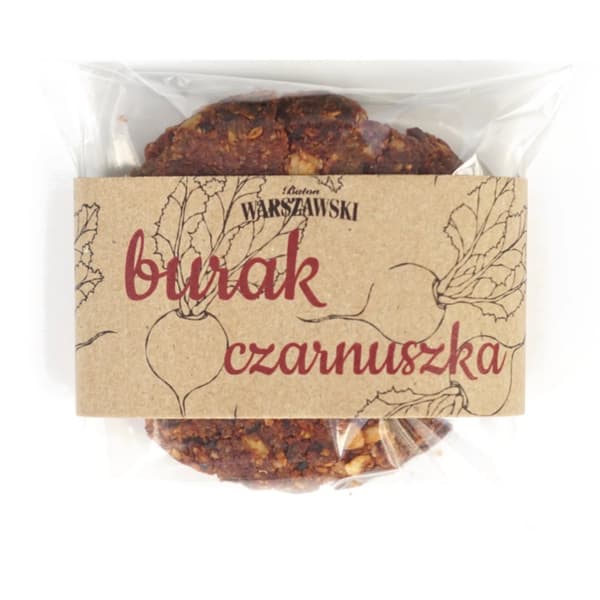 Warszawakaka - Rödbetor och svart spiskummin 60g