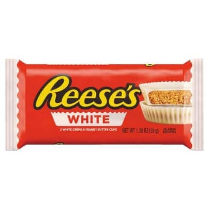 Reese's valkoiset maapähkinävoikupit 39g