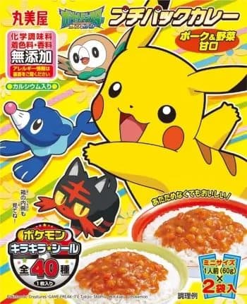 Pokemon Pikacurry Sianliha-Kasvis 120g