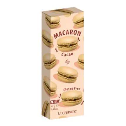 Cuorenero Macarons kaakao 42g