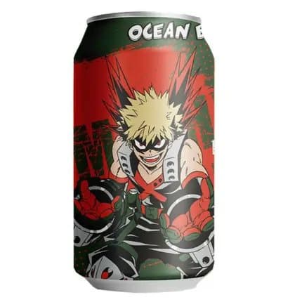 Ocean Bomb My Hero Academia Röd Druva 330ml