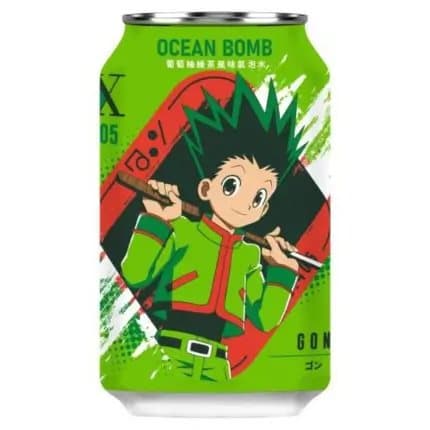 Ocean Bomb Hunter x Hunter Greippivihreä tee 330ml