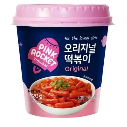 Pinkki Rucola Topokki Original 120g