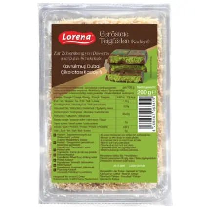 Lorena Dubai Choklad Kataifi Deg 200g