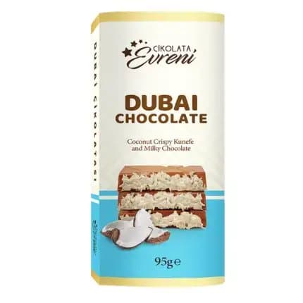 Eureni Dubai Chocolate Kadayif Coconut 95g