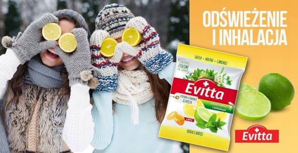 EVITTA SOKERITON SITRUUNA-LIME-MINTTU KARKKI