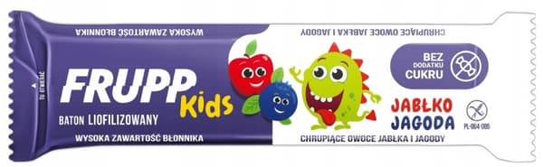 FRUPP Kids pakastekuivattu muna-marjapatukka 9 g