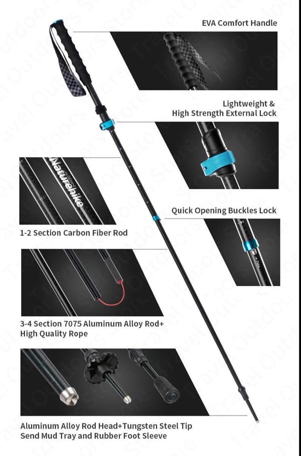 Walking Sticks - Trekking Sticks - Trekking Sticks Foldbare - Poler Trekking