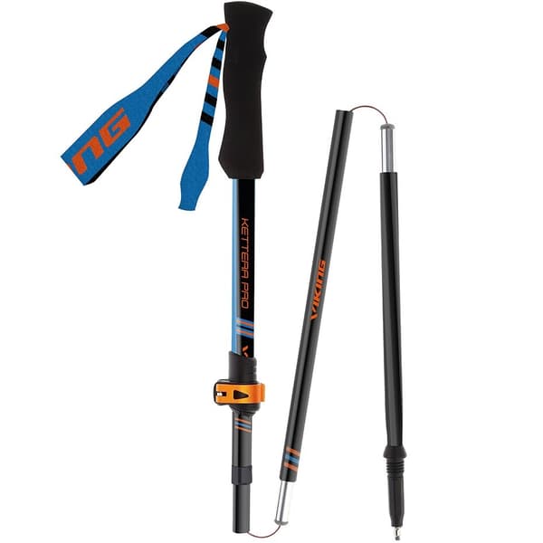 VIKING KETTERA PRO TREKKINGSTAVE SORT/BLÅ