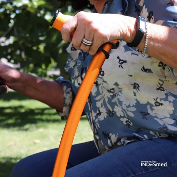 INDESMED | 100 % ultrakevyt ilmailualumiinikeppi, patentoitu, mukautettava säätö, ultrakestävä, ergonominen kädensija anti-tendiniitti, ortopedinen