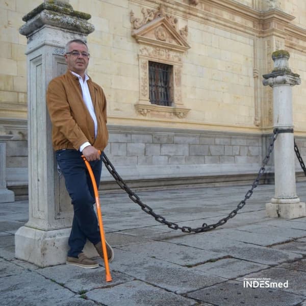 INDESMED | 100 % ultrakevyt ilmailualumiinikeppi, patentoitu, mukautettava säätö, ultrakestävä, ergonominen kädensija anti-tendiniitti, ortopedinen
