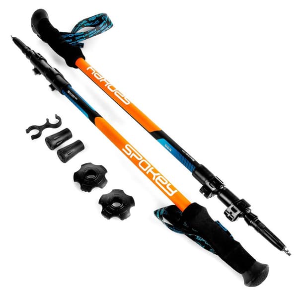 Vandrestave Spokey Zion orange-blå 926808