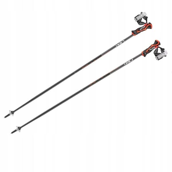 LEKI STÆNGER 3D AIRFOIL sort/rød 120